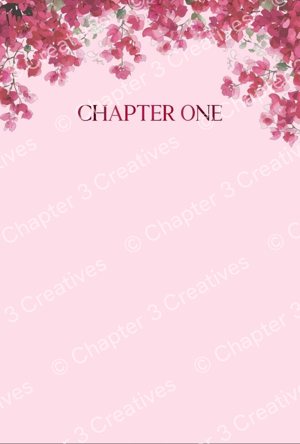 Custom chapter header in pink blossom