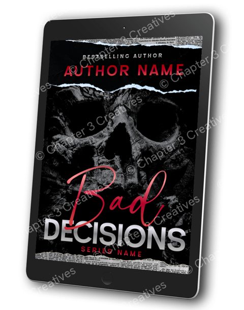 Premade book cover, watermarked by Chapter 3 Creatives