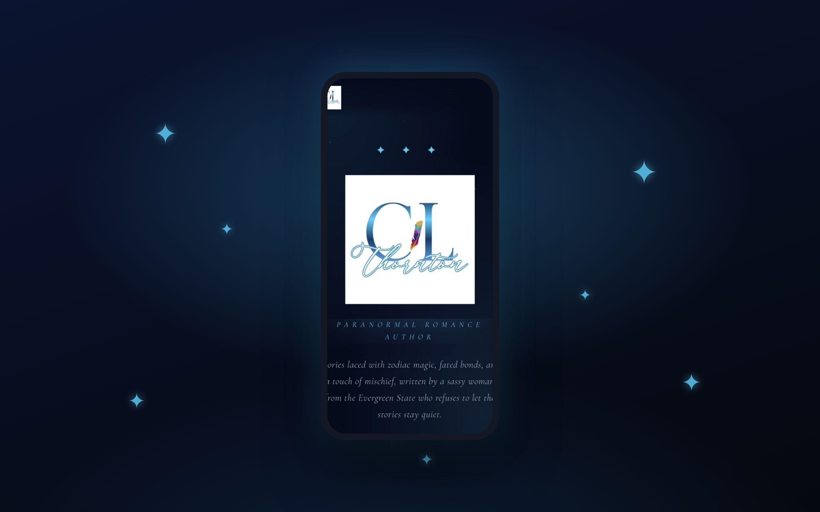 CL Thornton site preview, designed by Chapter 3 Creatives