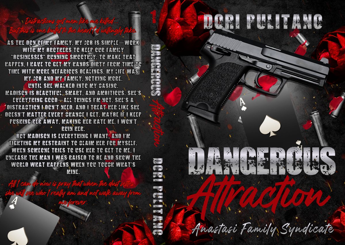 Full wrap book cover designed by Chapter 3 Creatives