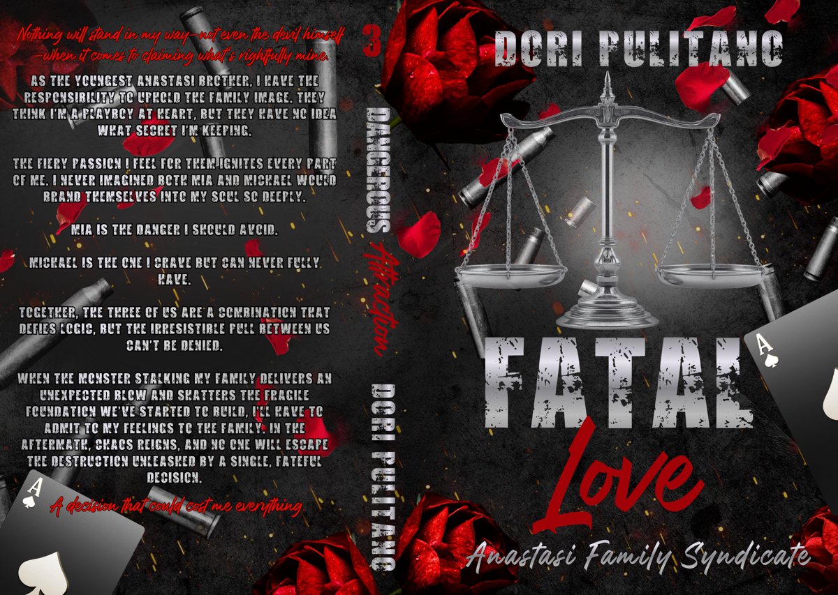 Full wrap book cover designed by Chapter 3 Creatives