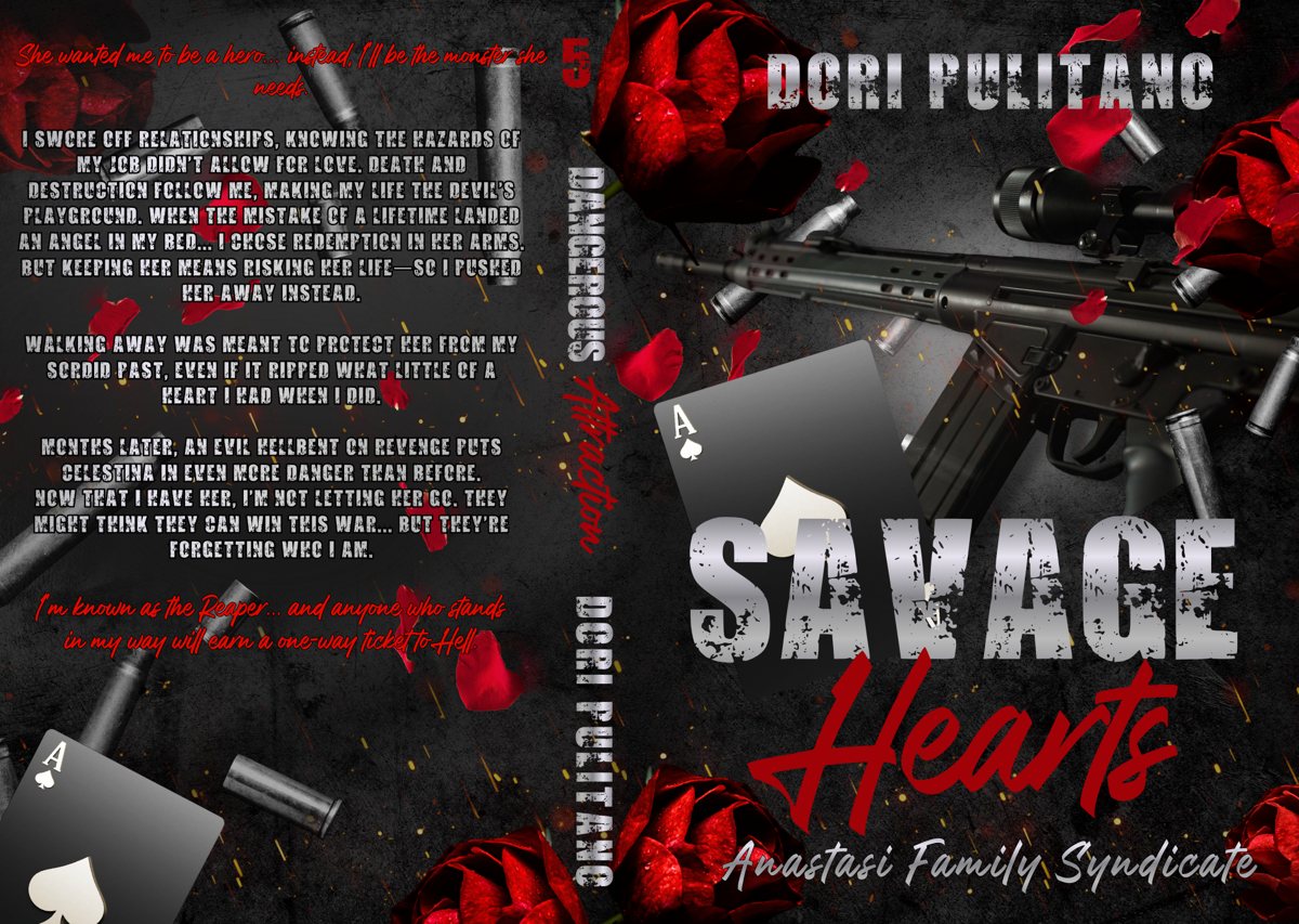 Full wrap book cover designed by Chapter 3 Creatives